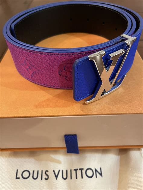 colorful louis vuitton belt|louis vuitton belt hologram.